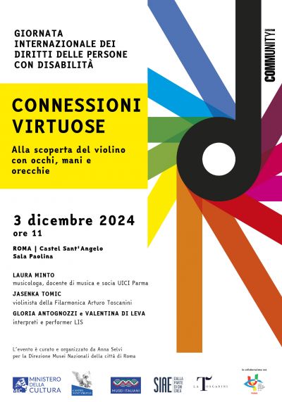 disabilit&agrave; 3 dic 2024 castel sant'angelo